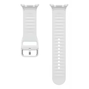 Samsung Sport Band (M/L) voor Galaxy Watch8 | Watch8 Classic, armband, smartwatch, wit, Samsung, Galaxy Watch8 | Watch8 Classic, rubber