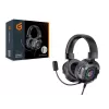 Conceptronic ATHAN stereo sound gaming headset, bedraad, 20 - 20000 Hz, gaming, 477 g, headset, zwart