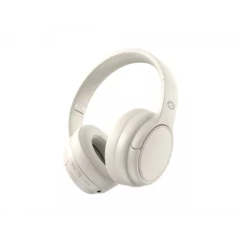 Conceptronic PARRIS03C Bluetooth stereo-headset, bedraad & draadloos, muziek, 20 - 20000 Hz, 198.5 g, headset, crème