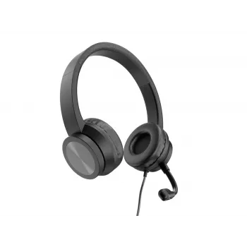 Conceptronic POLONA05B stereo-USB-headset met ruisonderdrukkende microfoon