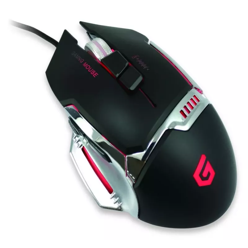 Conceptronic DJEBBEL 8, gaming-USB-muis, 8 programmeerbare toetsen, 4000 DPI