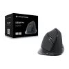 Conceptronic LORCAN ERGO 6-toetsen ergonomische Bluetooth-muis, rechtshandig, verticaal ontwerp, optisch, Bluetooth, 1600 DPI, zwart