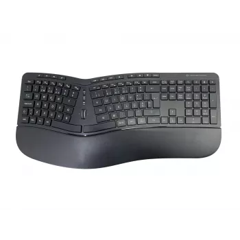 Conceptronic ORAZIO ERGO draadloze ergonomische toetsenbord- en muisset, Portugese layout