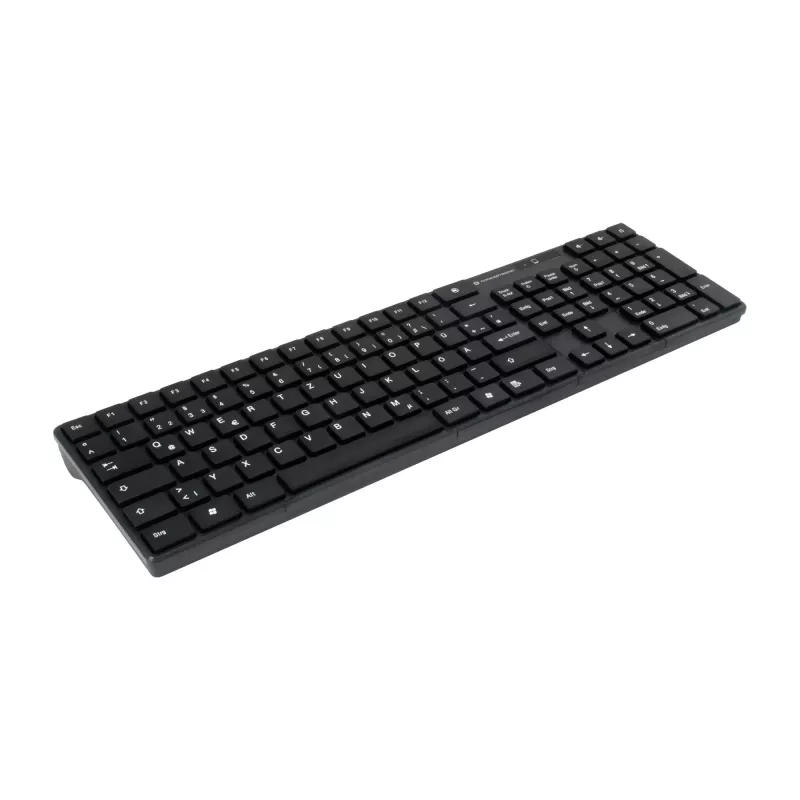 Conceptronic ORAZIO01DE toetsenbord muis inbegrepen thuis RF draadloos QWERTZ Duits zwart