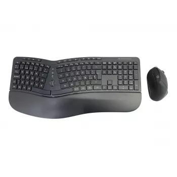 Conceptronic ORAZIO ERGO draadloze ergonomische toetsenbord- en muisset, Spaanse layout