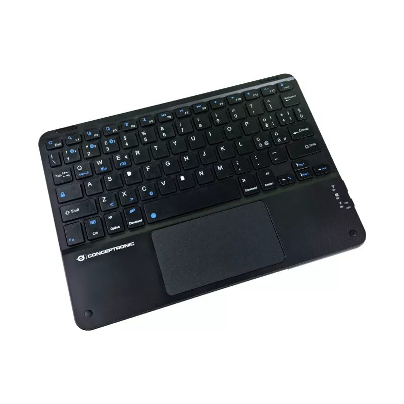 Conceptronic TOBIN01BIT 10-inch Bluetooth touchpad-toetsenbord, QWERTY Italiaans
