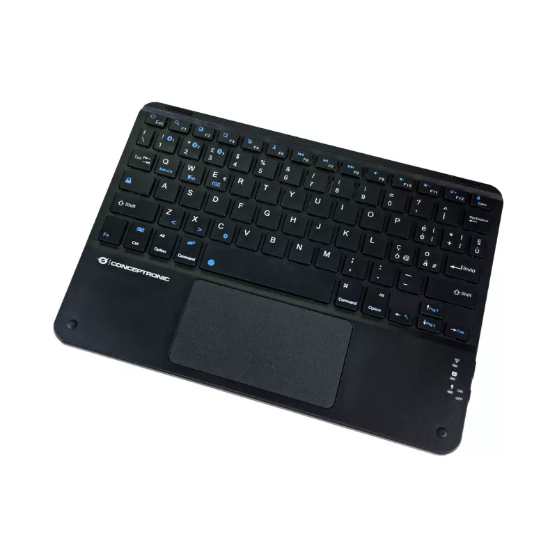 Conceptronic TOBIN01BIT 10-inch Bluetooth touchpad-toetsenbord, QWERTY Italiaans
