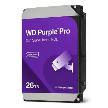 WESTERN DIGITAL harde schijf - WD Purple Pro WD260PURP - 26 TB - SATA 6 Gb/s - 3,5 inch - 512 MB buffer
