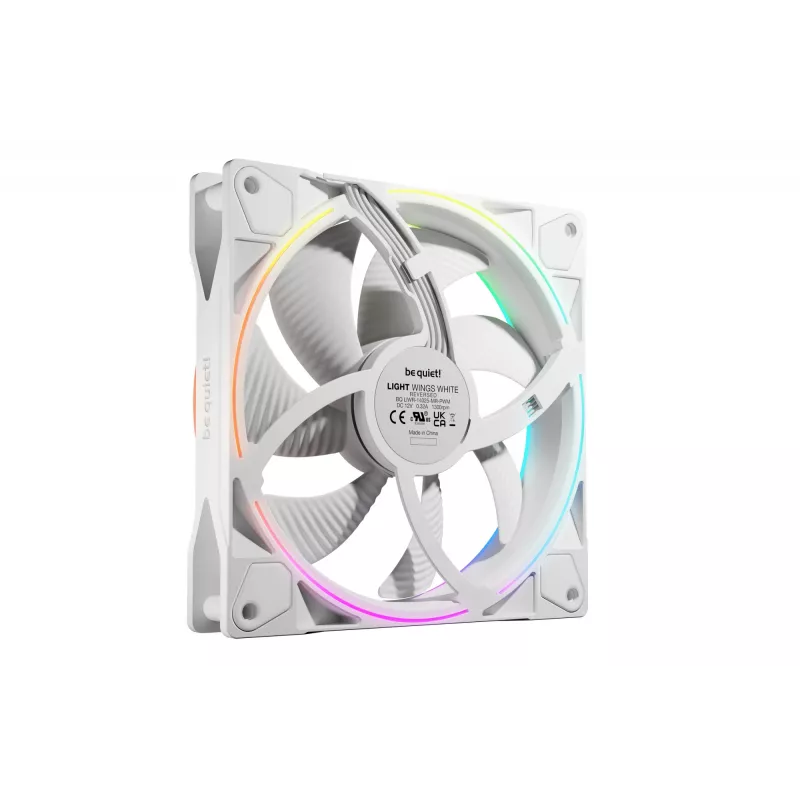 be quiet Light Wings 140 mm PWM Reverse White computerbehuizingsventilator 14 cm 1 stuk