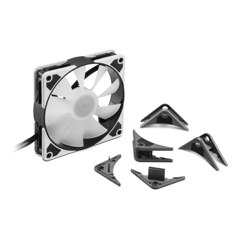 SHARKOON Silent Storm - computerbehuizing 140-mm-PWM-ventilator, 14 cm, transparant