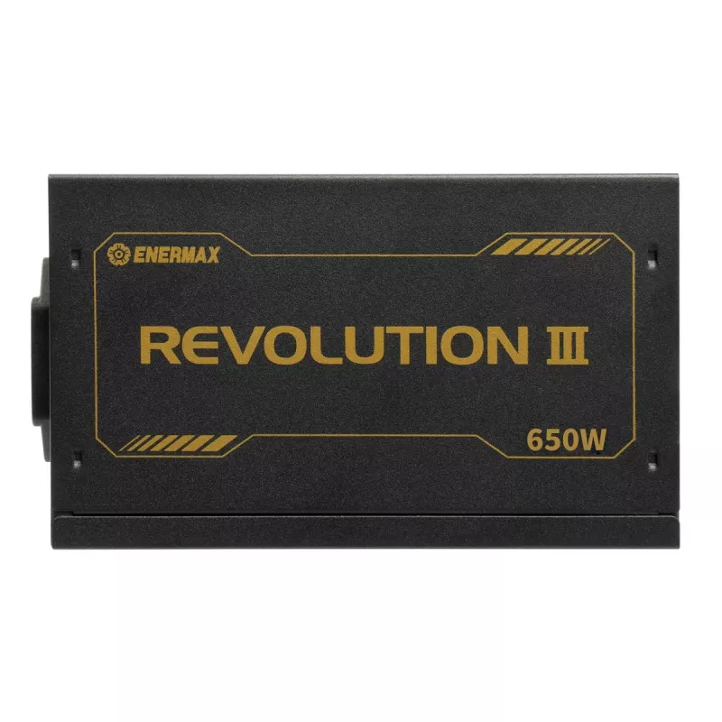 Voeding ENERMAX ERV650G-AHG-MAC 650 W 20+4-pin ATX volledig modulair 80 PLUS Gold zwart