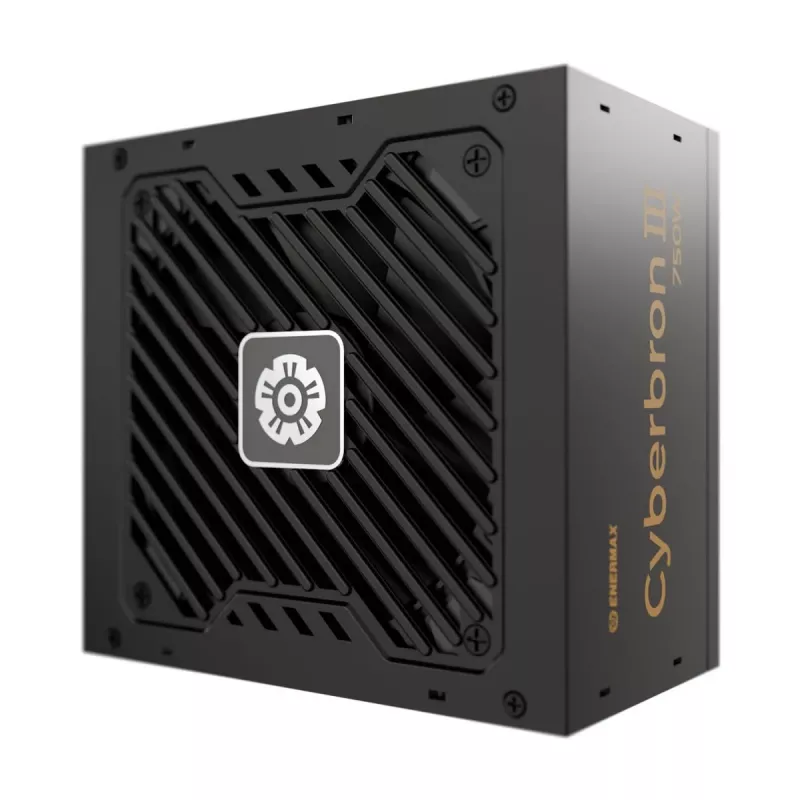 Voeding ENERMAX EMB750EWT-NAC 750 W, ATX 20+4 pin, non-modulair, 80 PLUS Bronze, zwart, 120 mm ventilator