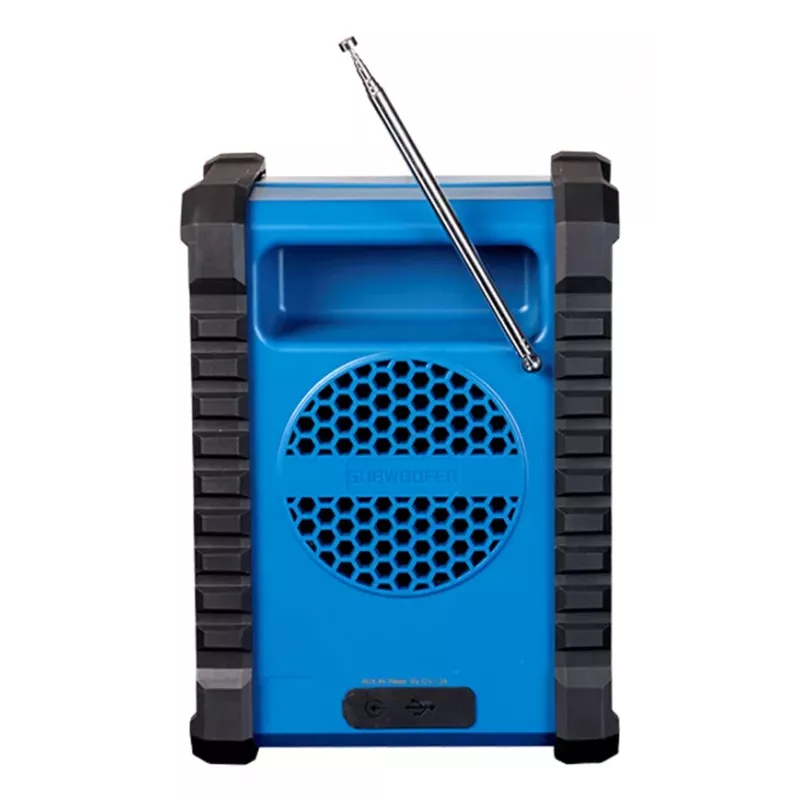 DENVER ELECTRONICS Wrd-60 bouwplaats DAB+ radio met Bluetooth en bouwlampfunctie