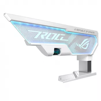 Grafische kaarthouder ASUS ROG Herculx Universeel Wit – 0,5 m lengte, ondersteunt 1 GPU, meerkleurige verlichting