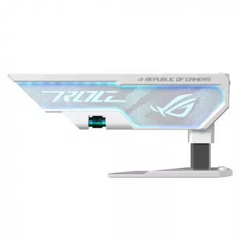 Grafische kaarthouder ASUS ROG Herculx Universeel Wit – 0,5 m lengte, ondersteunt 1 GPU, meerkleurige verlichting