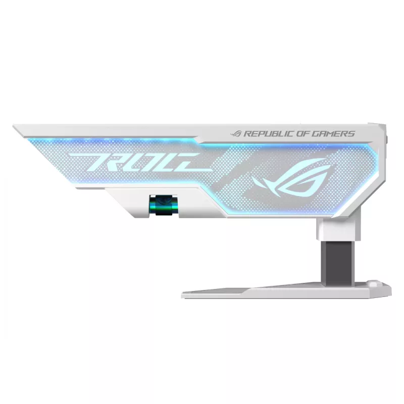Grafische kaarthouder ASUS ROG Herculx Universeel Wit – 0,5 m lengte, ondersteunt 1 GPU, meerkleurige verlichting
