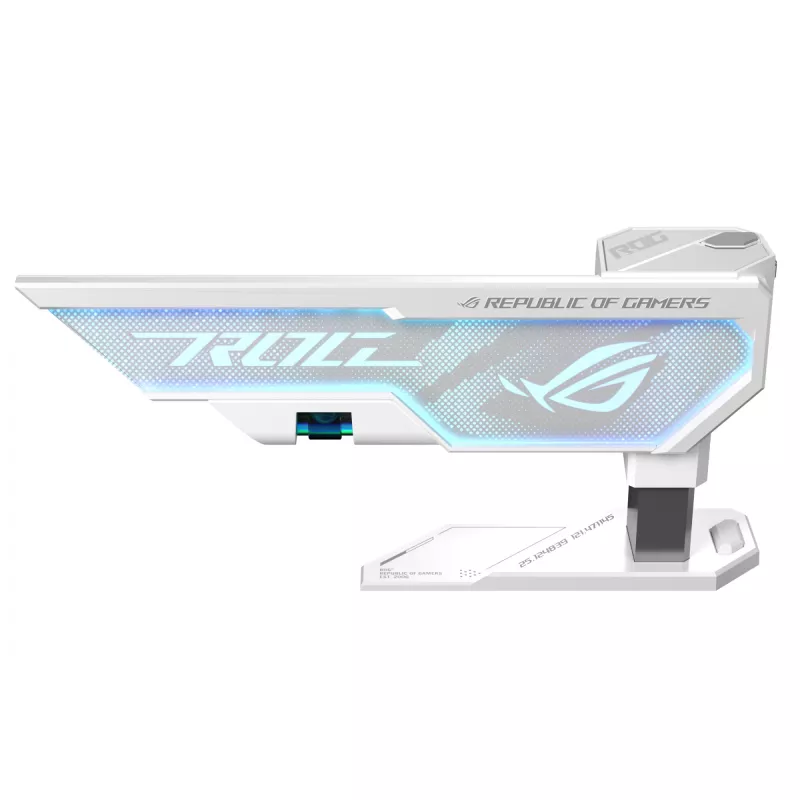 Grafische kaarthouder ASUS ROG Herculx Universeel Wit – 0,5 m lengte, ondersteunt 1 GPU, meerkleurige verlichting