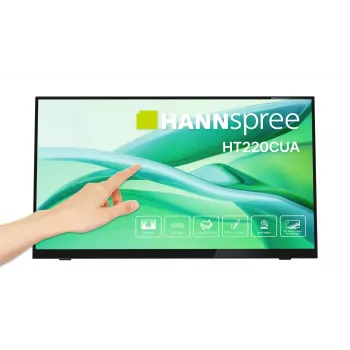 Hannspree HT220CUA computermonitor 54,5 cm (21,4 inch) 1920 x 1080 pixel Full HD LED touchscreen zwart