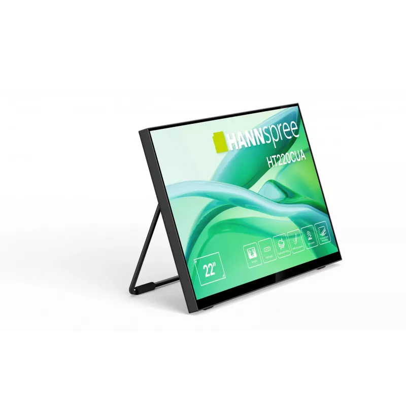 Hannspree HT220CUA computermonitor 54,5 cm (21,4 inch) 1920 x 1080 pixel Full HD LED touchscreen zwart