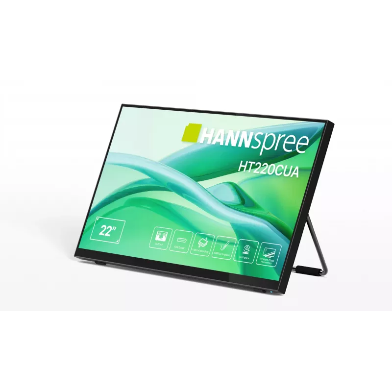 Hannspree HT220CUA computermonitor 54,5 cm (21,4 inch) 1920 x 1080 pixel Full HD LED touchscreen zwart