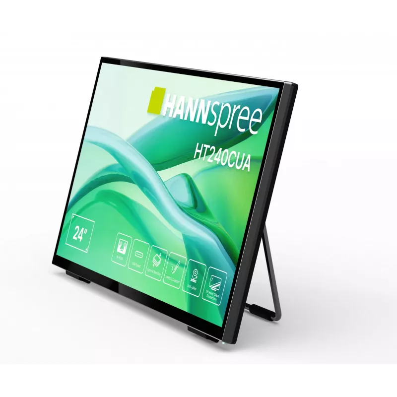 Hannspree HT240CUA computermonitor 60,5 cm (23,8 inch) 1920 x 1080 pixel Full HD LED touchscreen zwart