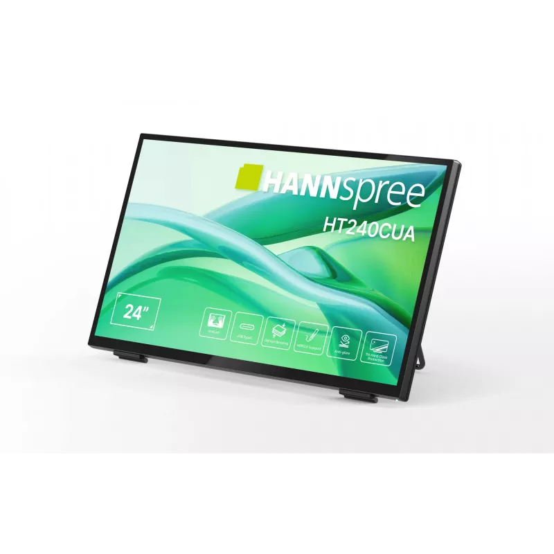 Hannspree HT240CUA computermonitor 60,5 cm (23,8 inch) 1920 x 1080 pixel Full HD LED touchscreen zwart