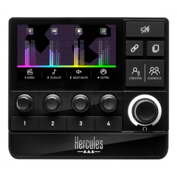 Hercules Stream 200 XLR zwart 9 toetsen