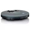 Persoonlijke cd-speler Lenco CD-400GY antraciet MP3-ondersteuning schokbestendig 40s