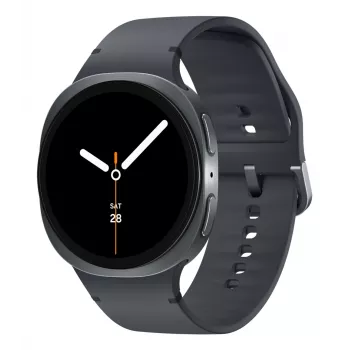 Samsung Galaxy Watch 8 3,81 cm (1,5 inch) AMOLED 44 mm digitaal 480 x 480 pixel touchscreen grafiet Wi-Fi GPS (satelliet)