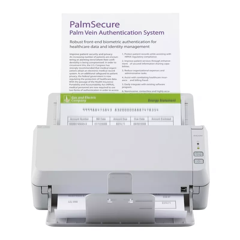 Ricoh SP-1130N ADF-scanner 600 x 600 DPI A4 grijs