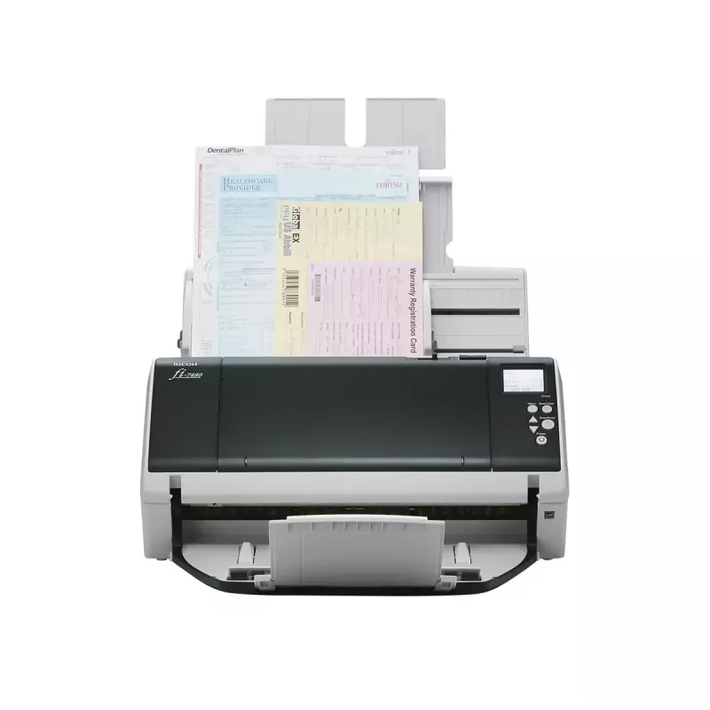 Ricoh fi-7480 ADF-scanner 600 x 600 DPI A3 grijs, wit