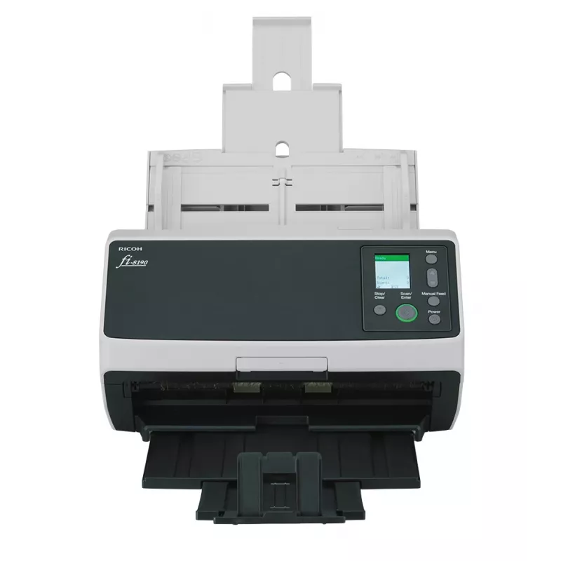 Ricoh fi-8190 ADF + enkelbladinvoer scanner 600 x 600 DPI A4 zwart, grijs