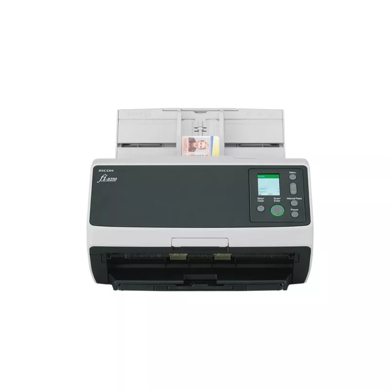 Ricoh fi-8190 ADF + enkelbladinvoer scanner 600 x 600 DPI A4 zwart, grijs