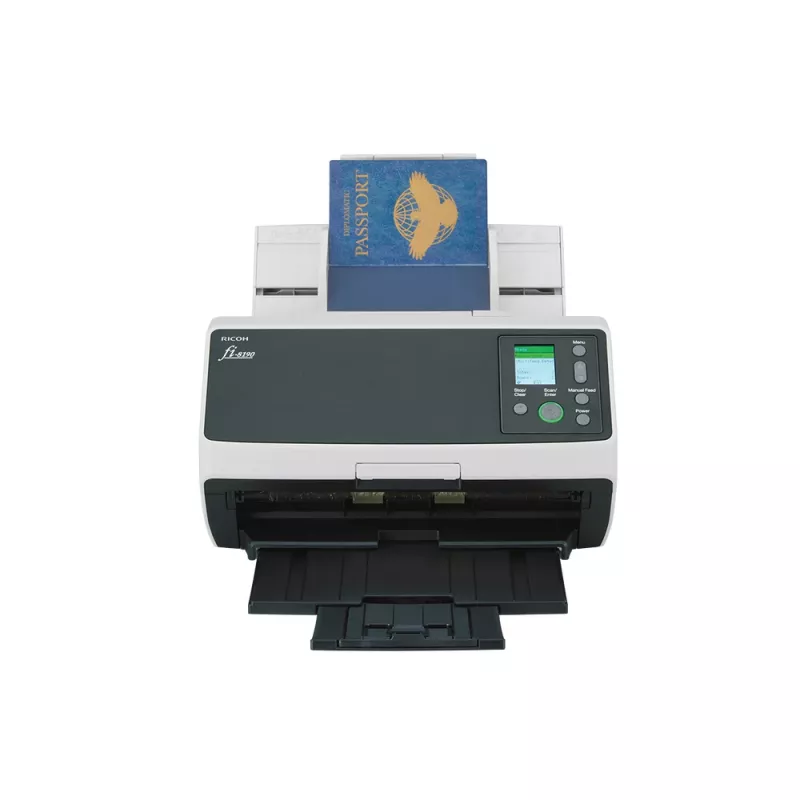 Ricoh fi-8190 ADF + enkelbladinvoer scanner 600 x 600 DPI A4 zwart, grijs