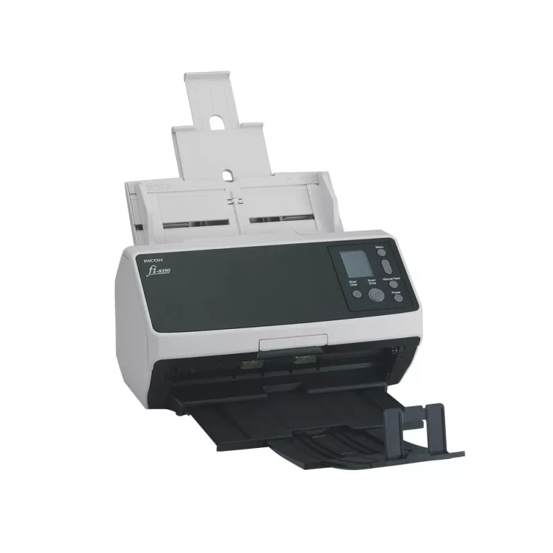 Ricoh fi-8190 ADF + enkelbladinvoer scanner 600 x 600 DPI A4 zwart, grijs