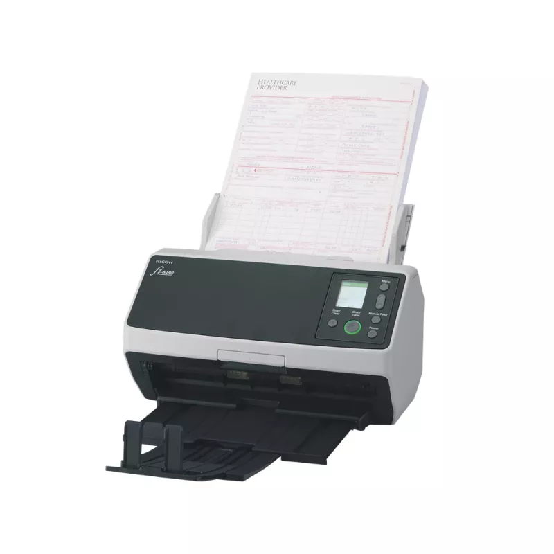 Ricoh fi-8190 ADF + enkelbladinvoer scanner 600 x 600 DPI A4 zwart, grijs