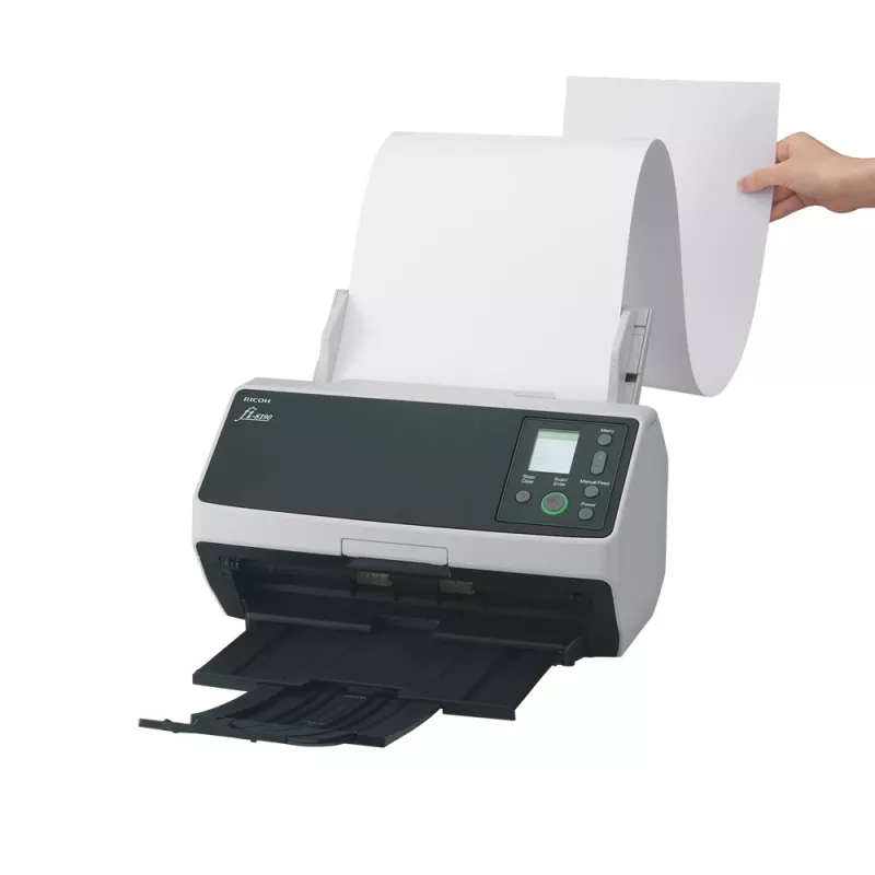 Ricoh fi-8190 ADF + enkelbladinvoer scanner 600 x 600 DPI A4 zwart, grijs