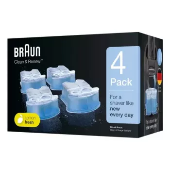 Reinigingscartridge Braun CCR4 blauw 4 stuks