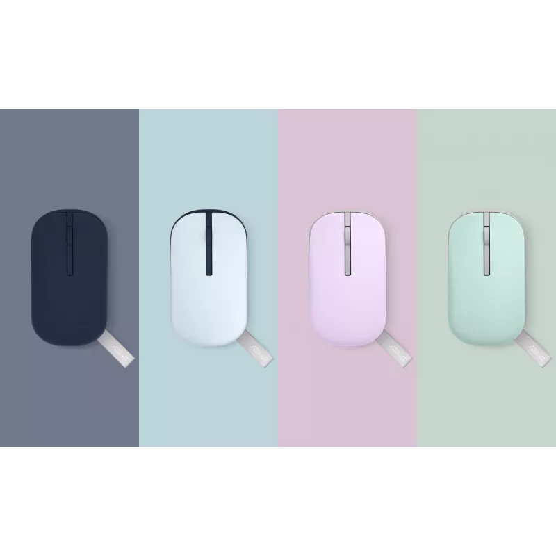 ASUS Marshmallow MD100 muis kantoor dubbelhandig RF Wireless + Bluetooth optisch 1600 DPI