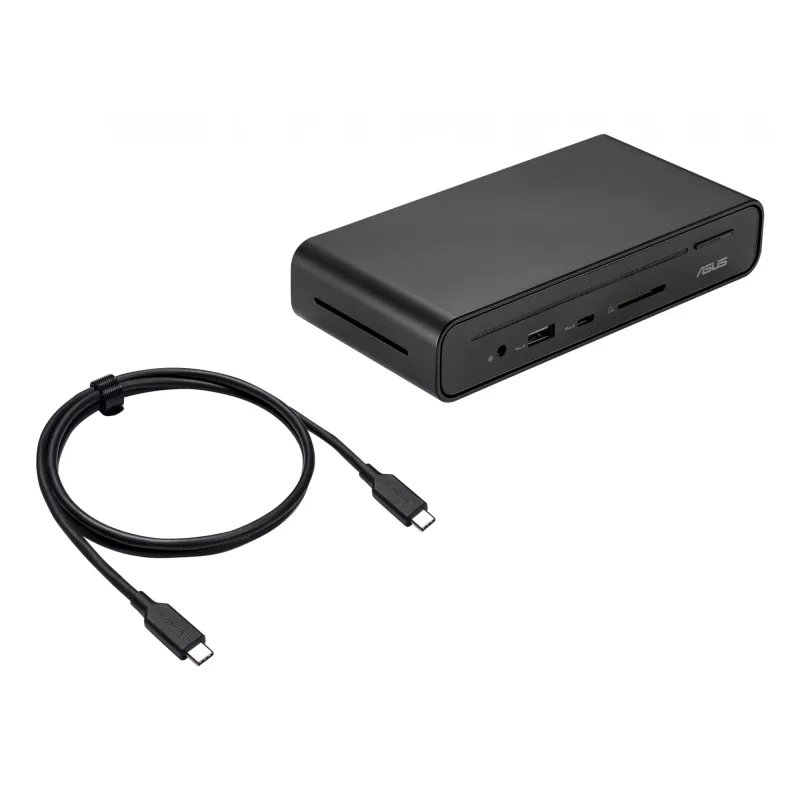 ASUS Triple Display USB-C Dock Duo DC301 bedraad zwart