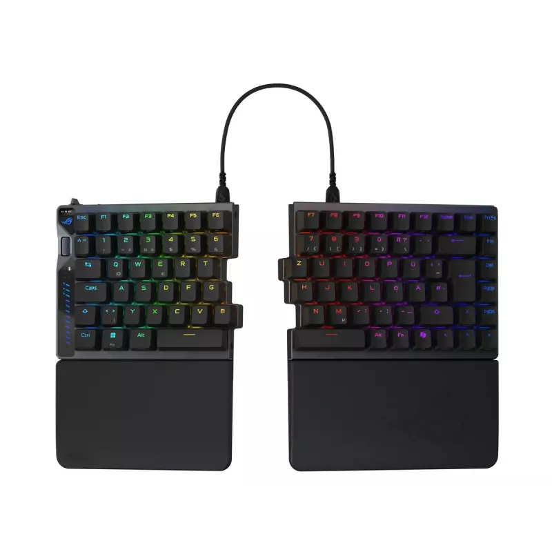 ASUS ROG Falcata toetsenbord gaming USB + RF Wireless + Bluetooth QWERTZ Duits zwart