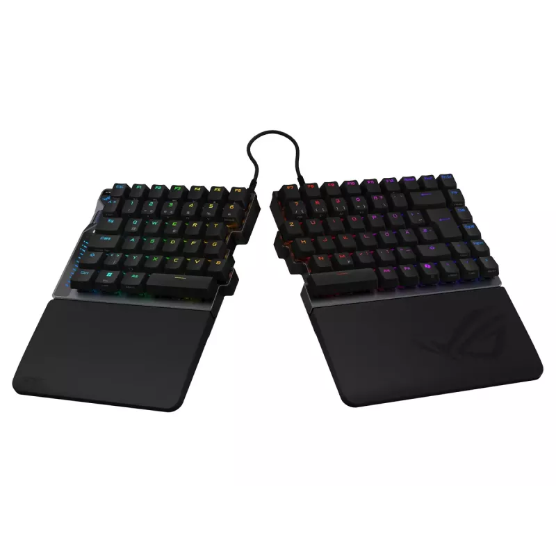 ASUS ROG Falcata toetsenbord gaming USB + RF Wireless + Bluetooth QWERTZ Duits zwart