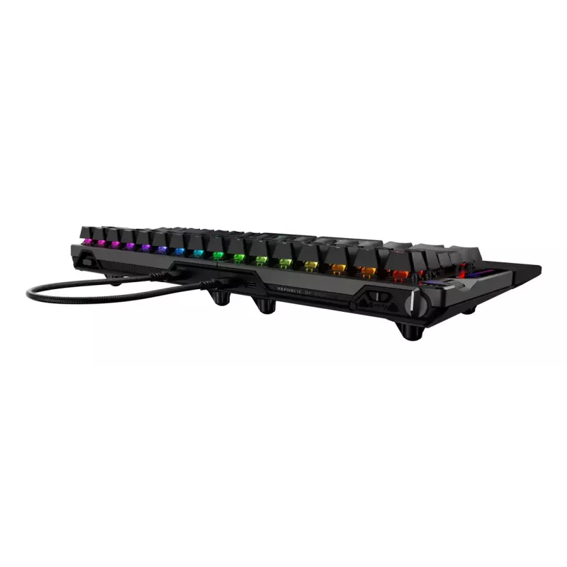 ASUS ROG Falcata toetsenbord gaming USB + RF Wireless + Bluetooth QWERTZ Duits zwart
