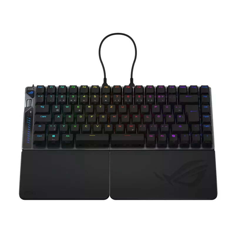 ASUS ROG Falcata toetsenbord gaming USB + RF Wireless + Bluetooth QWERTZ Duits zwart