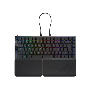 ASUS ROG Falcata toetsenbord gaming USB + RF Wireless + Bluetooth QWERTZ Duits zwart