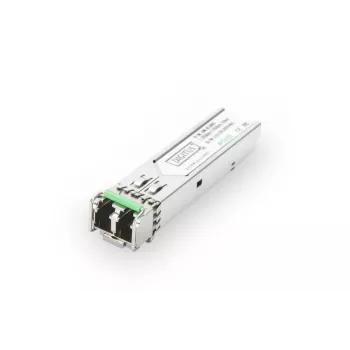 DIGITUS 1,25 Gbit/s SFP-module, tot 80 km Singlemode, LC-duplex-stekker 1000Base-LX, 1550 nm