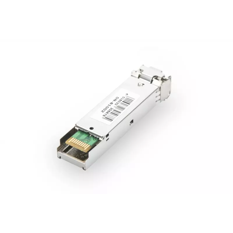 DIGITUS 1,25 Gbit/s SFP-module, tot 80 km Singlemode, LC-duplex-stekker 1000Base-LX, 1550 nm