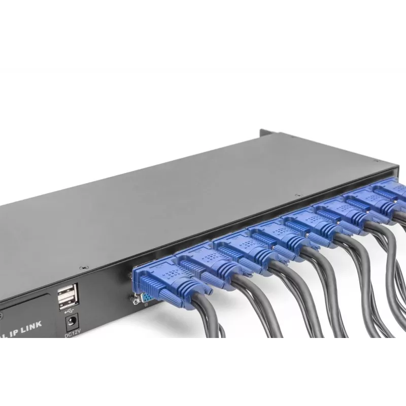 DIGITUS Modulaire KVM-switch 16-poorts voor modulaire KVM-console