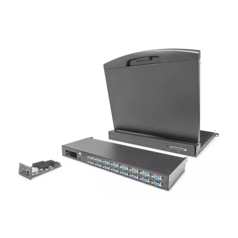 DIGITUS Modulaire KVM-switch 16-poorts voor modulaire KVM-console