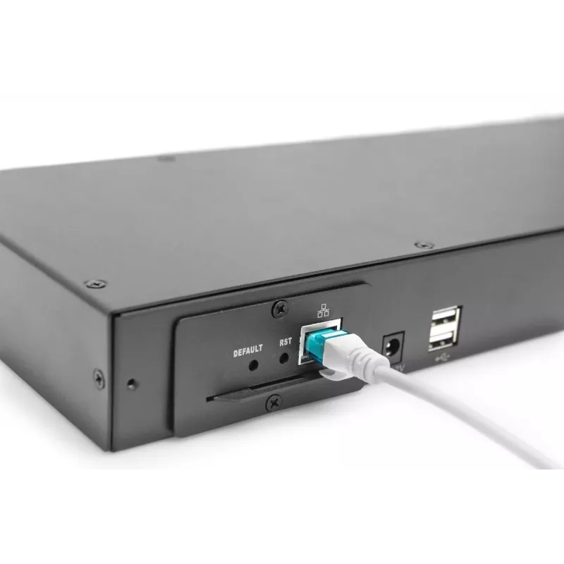 DIGITUS Modulaire Cat5 KVM-switch 16-poorts voor modulaire KVM-console